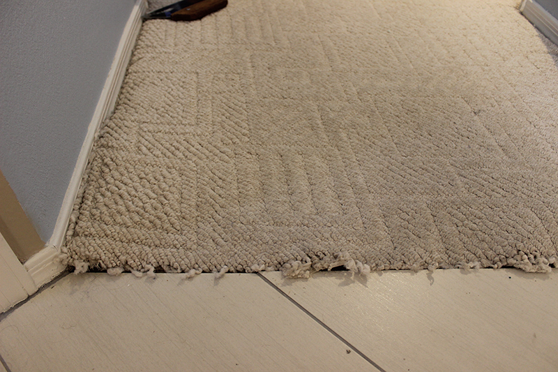 Carpet To Tile Transition Repair, Carpet To Tile